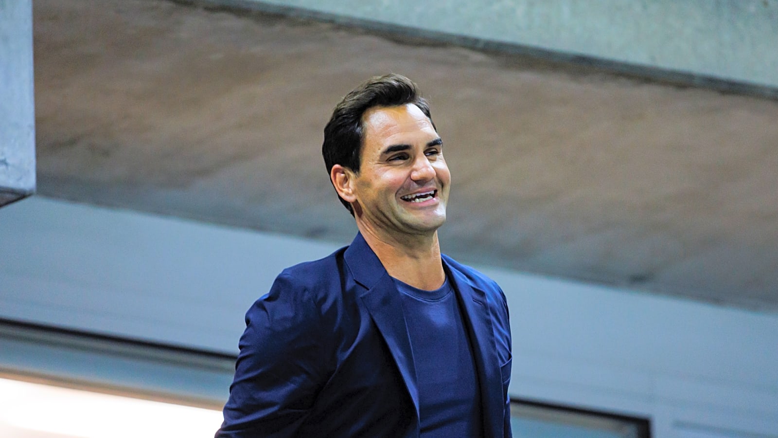 How Roger Federer reacted when David Beckham watched him play at Wimbledon in 2016