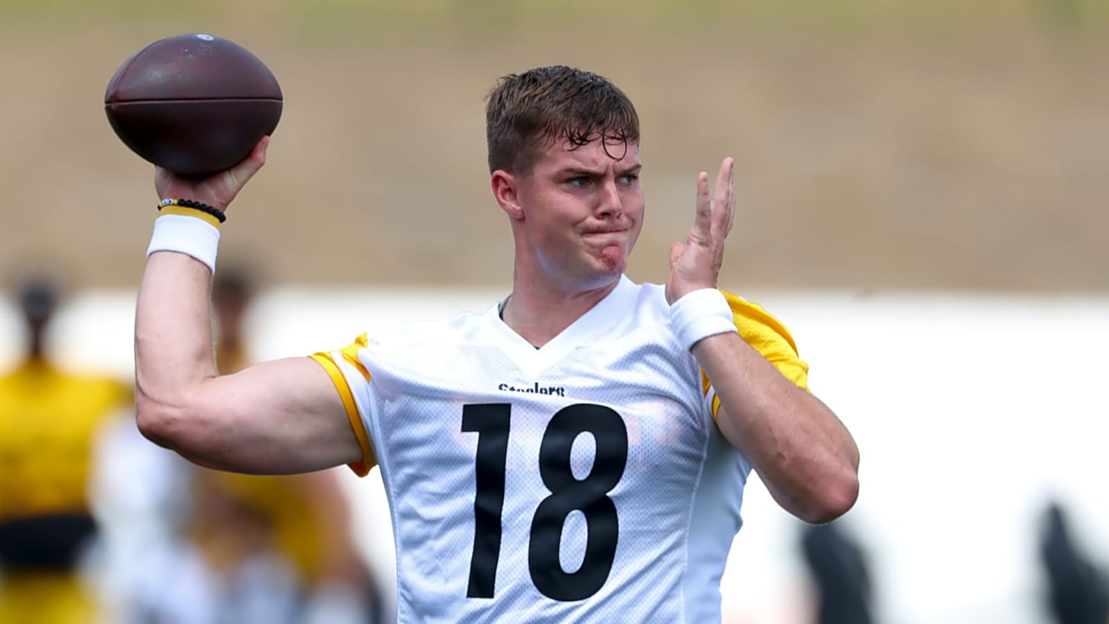 Steelers Rookie Will Howard Already Looking Better Than First Round Quarterback