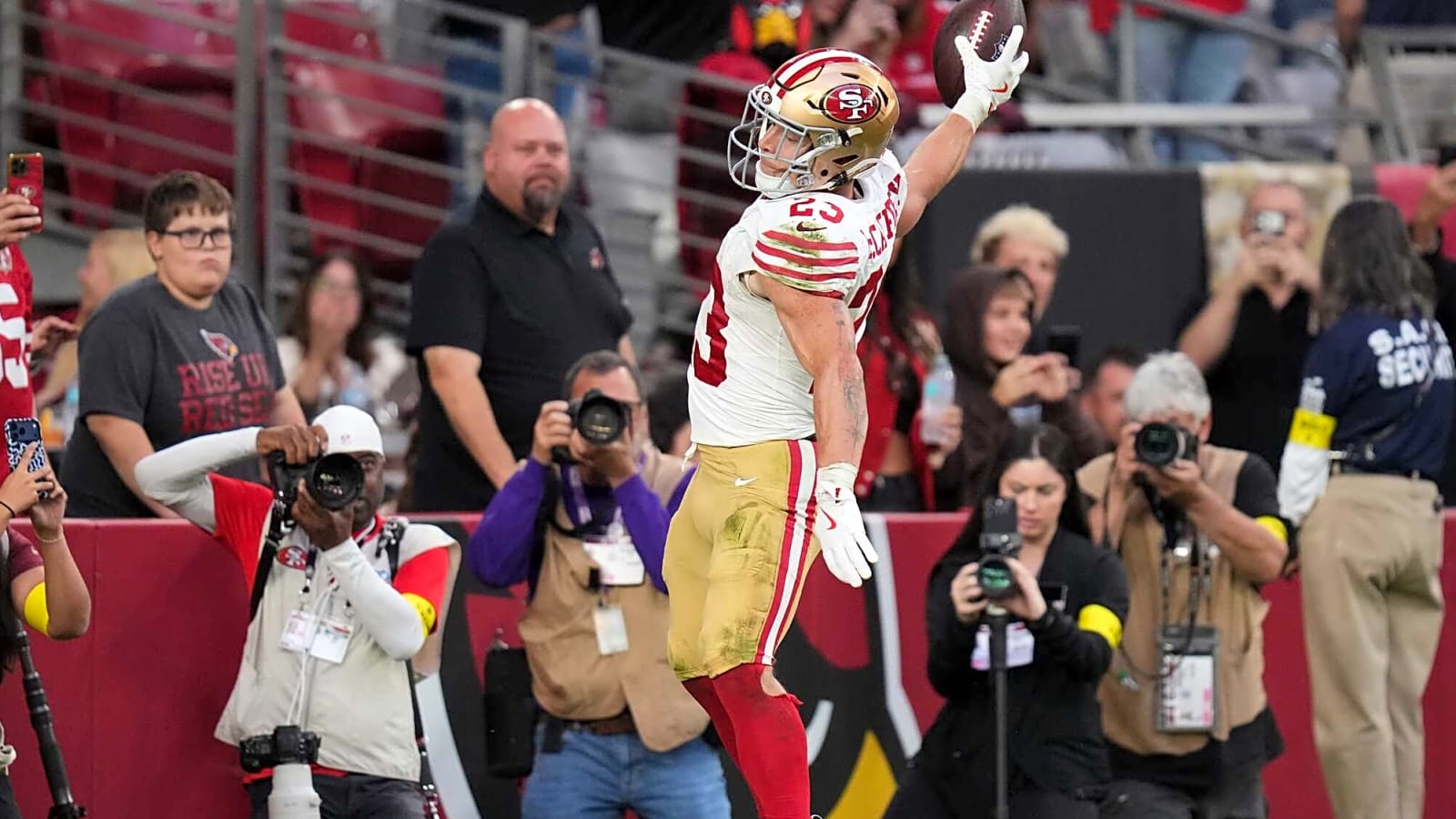 NFC Notes: Christian McCaffrey, Brock Purdy, 49ers, Rams, Seahawks