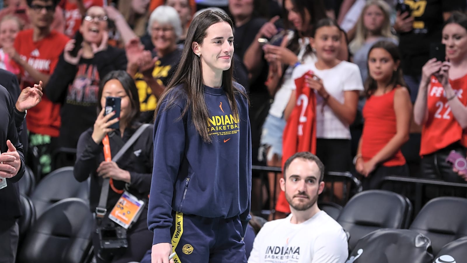 Caitlin Clark Does A Backpack Giveaway In Indianapolis Public Schools