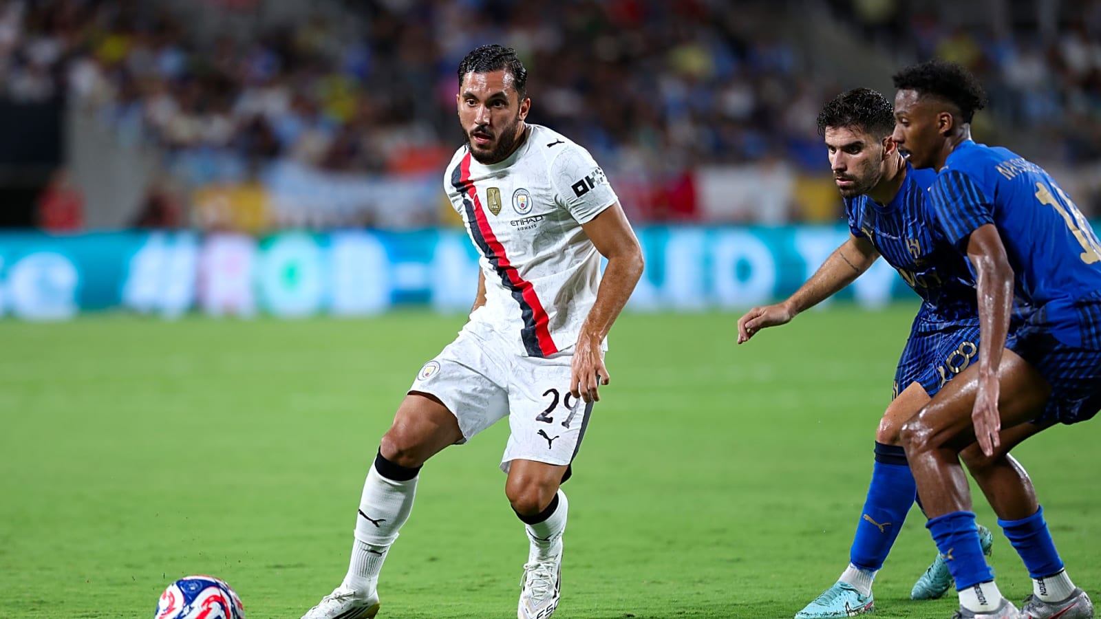 Where does a French international fit into the Manchester City lineup?