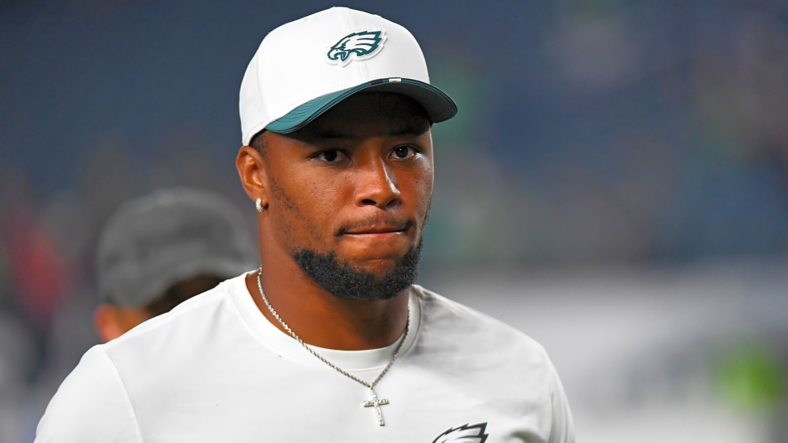 Eagles' Barkley has concern after losing key blocker for season