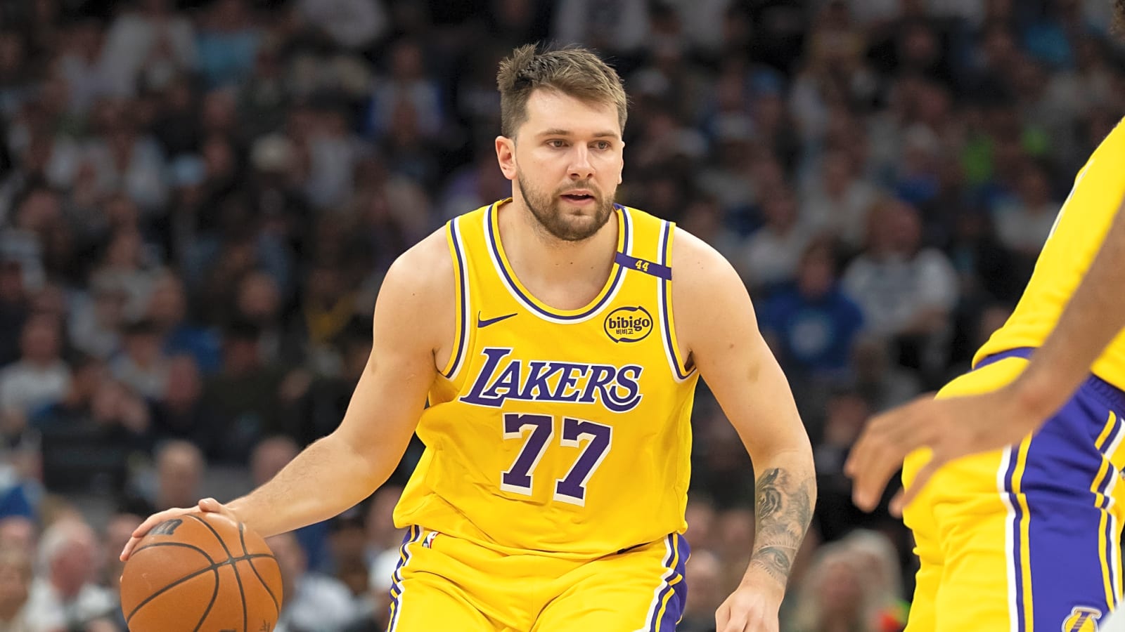 Lakers’ Luka Doncic clears scare with knee contusion, set to resume EuroBasket practice