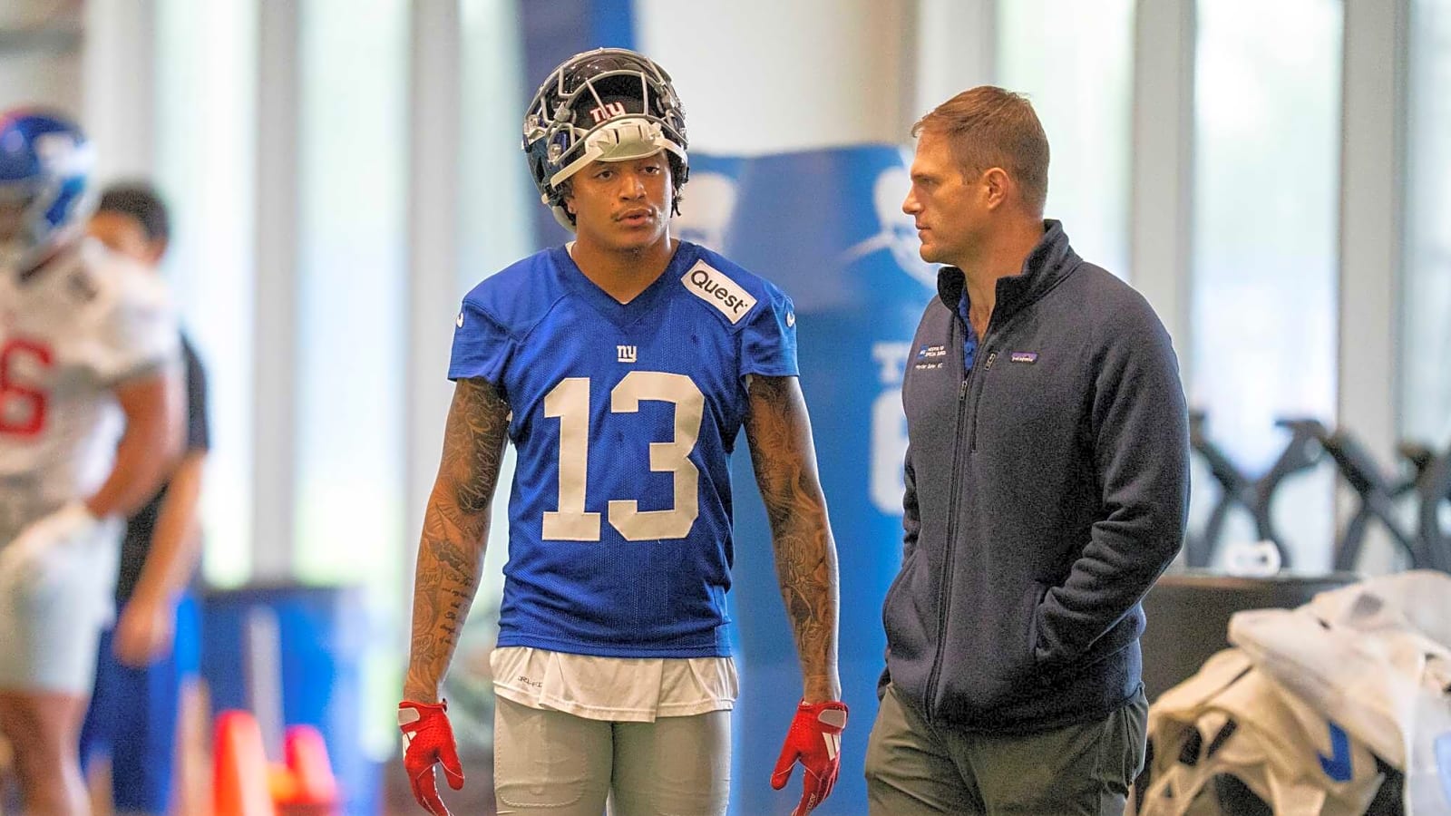 Former Tennessee Vols WR Jalin Hyatt leaves Giants practice early due to injury