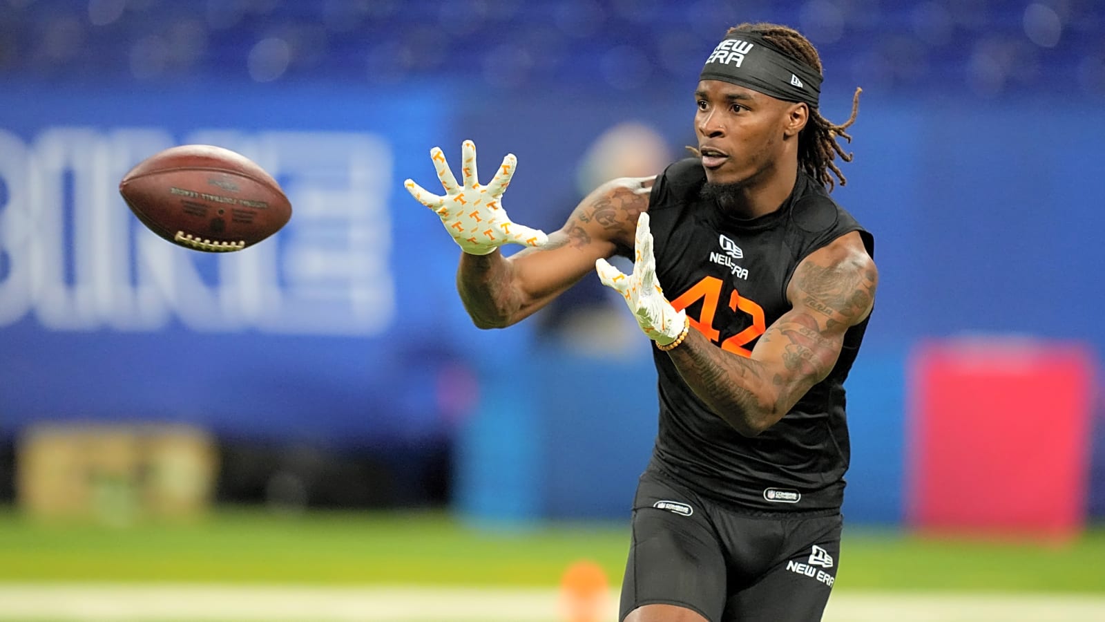 Raiders&#39; Pete Carroll made a comment to Dont&#39;e Thornton on draft day that won&#39;t help Tennessee&#39;s reputation with wide receivers