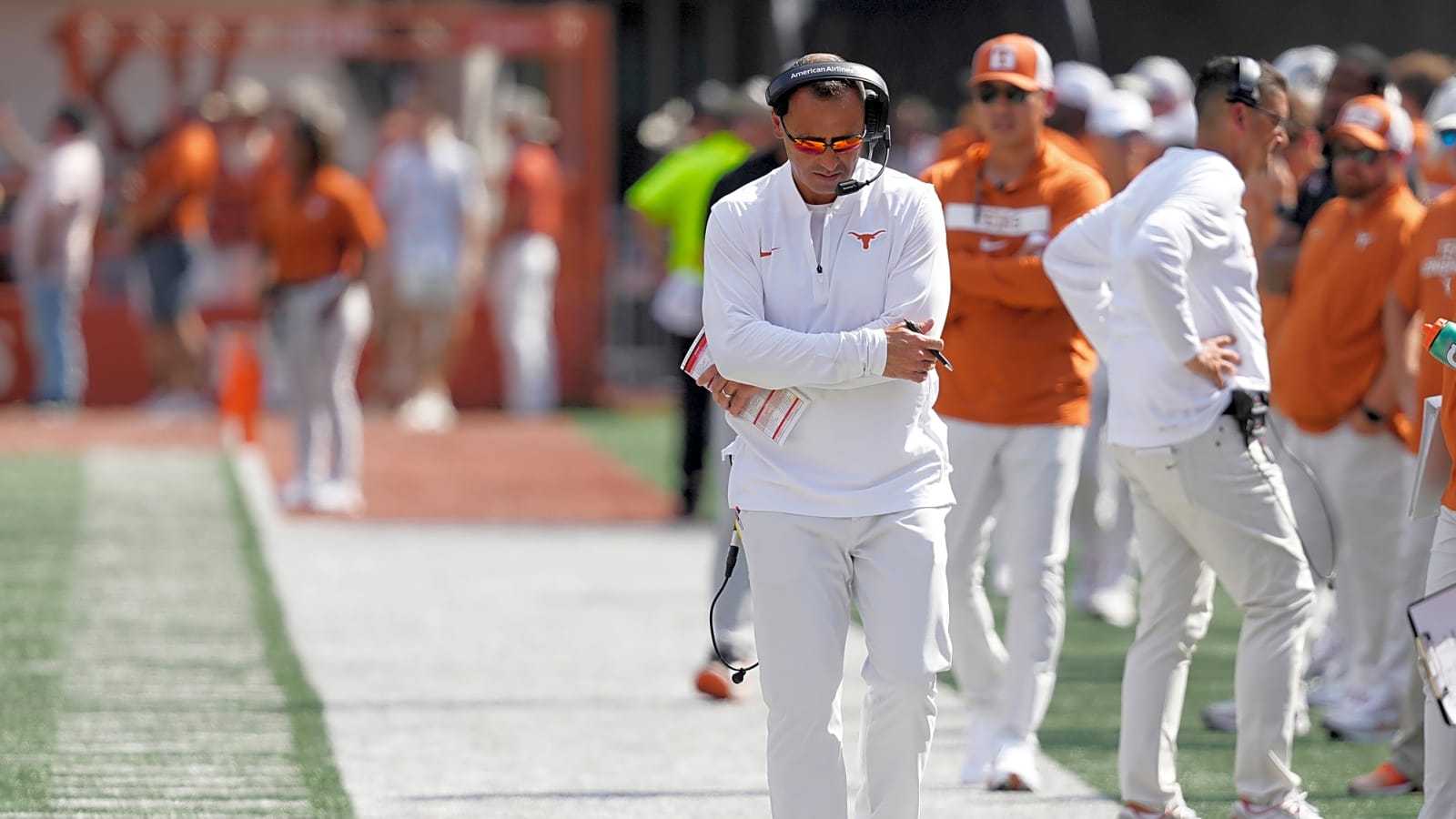 Texas Longhorns and HC Steve Sarkisian are fading quickly with elite in-state recruit, another Lone Star program is big reason why