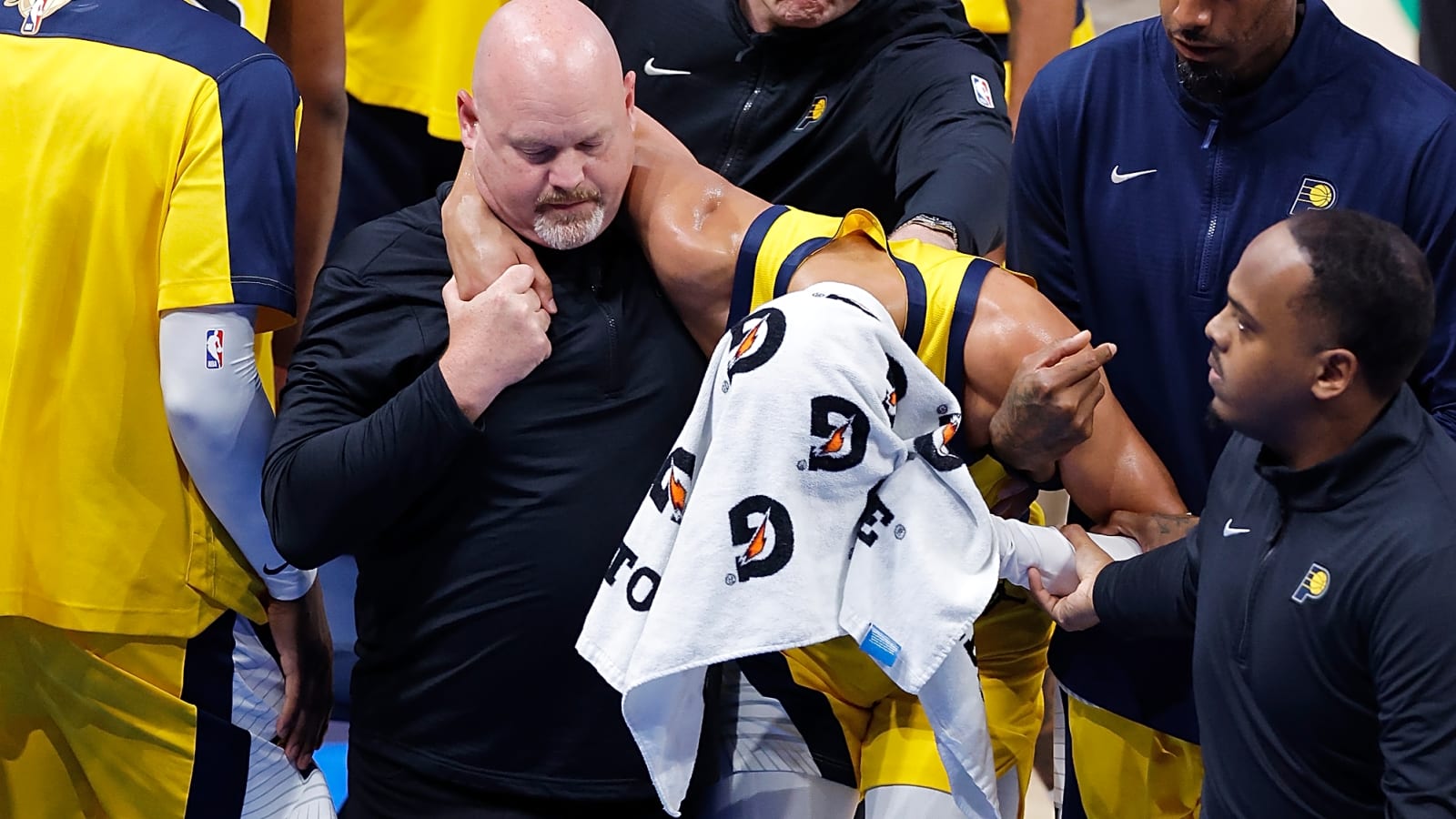Pacers' Haliburton makes first statement since Achilles injury