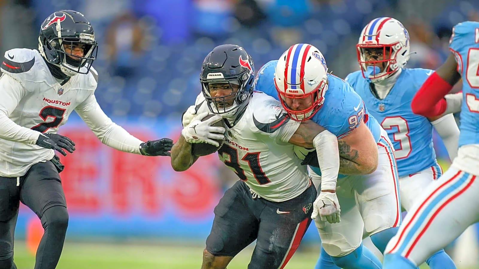 The Stunning Fall Of Dameon Pierce In Houston