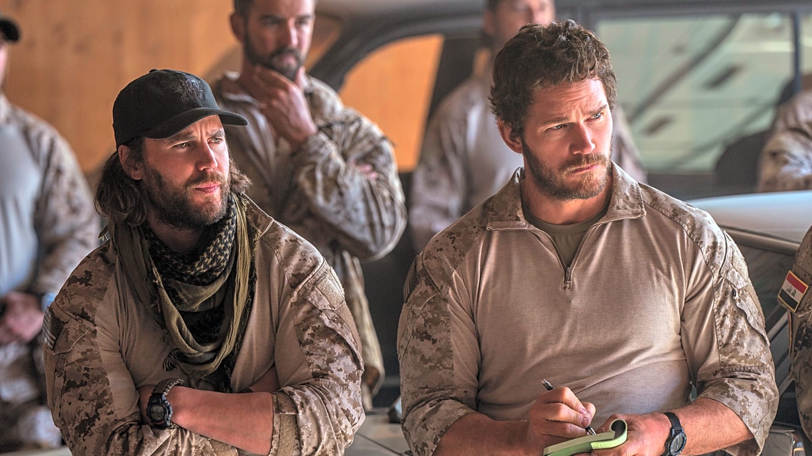 Chris Pratt and Taylor Kitsch star in new intense 'The Terminal List: Dark Wolf" trailer