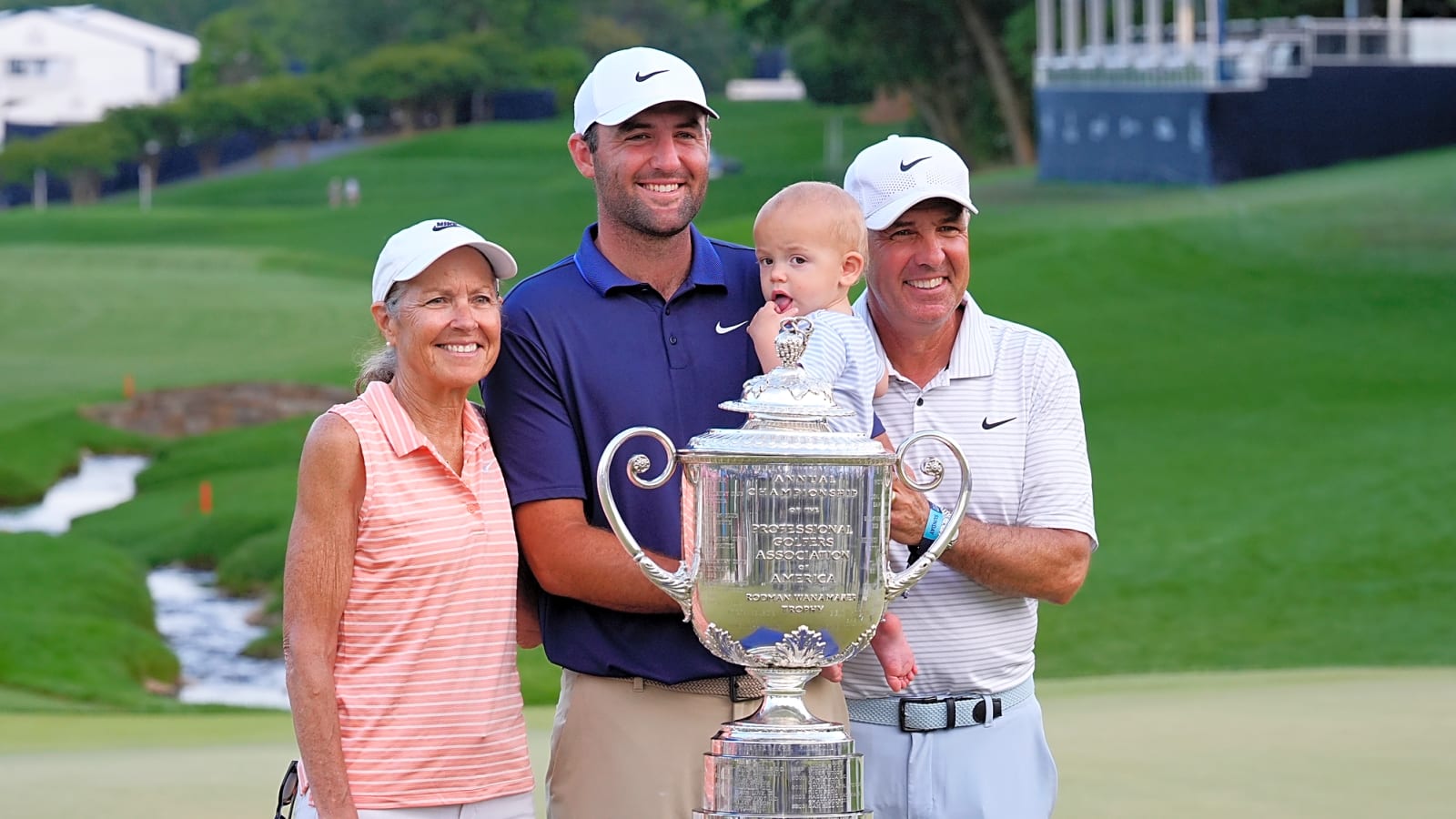 Scottie Scheffler's son Bennett had huge milestone at PGA Championship