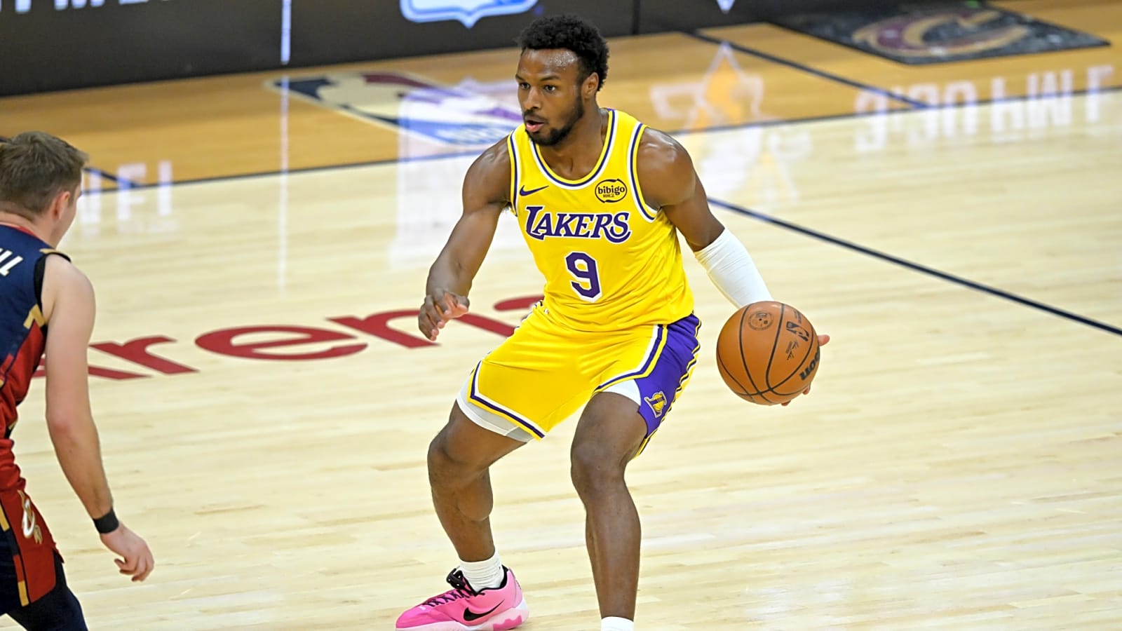 Bronny James Receives Unreal Treatment Inside Road-Arena During Lakers-Nets