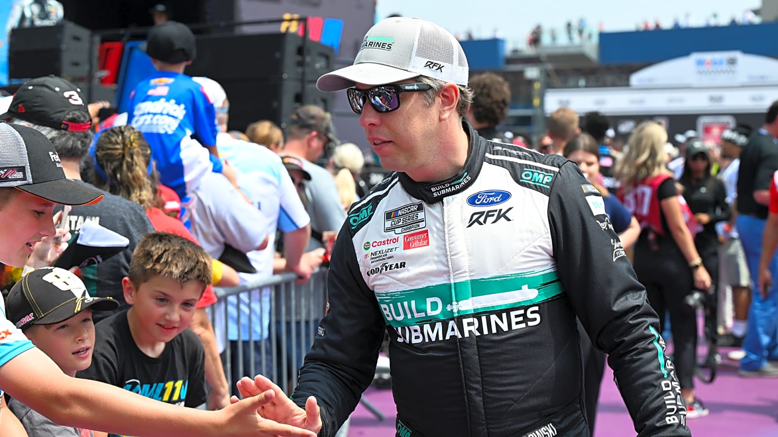 Brad Keselowski Joins Forces with LeBron James for Children’s Charity