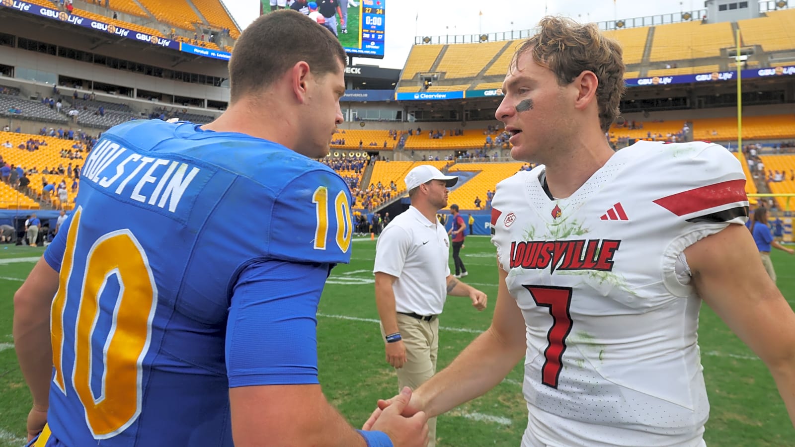 Louisville ball boy posts photo to taunt Pitt after fight during game
