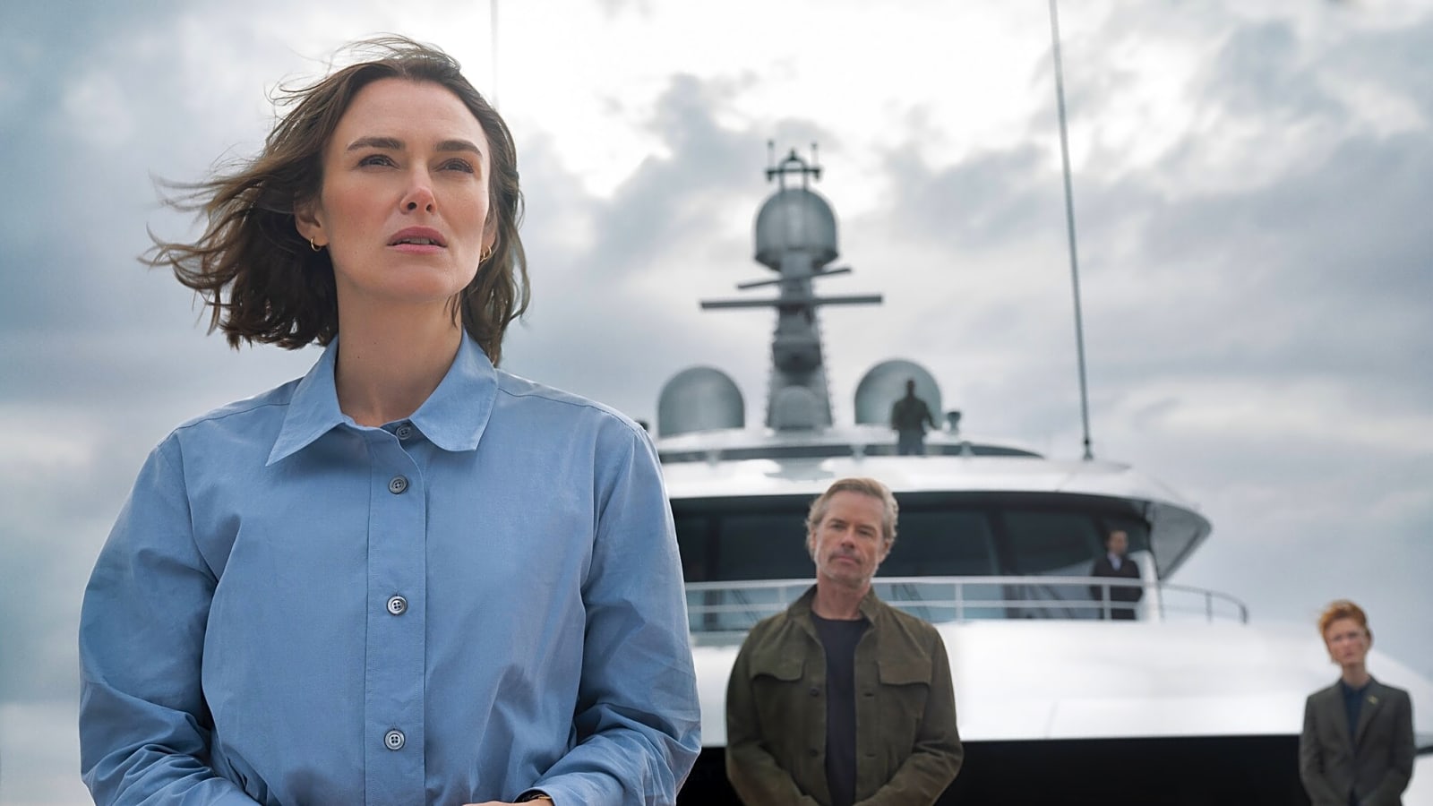 Keira Knightley is trying to uncover the truth in "The Woman in Cabin 10" trailer