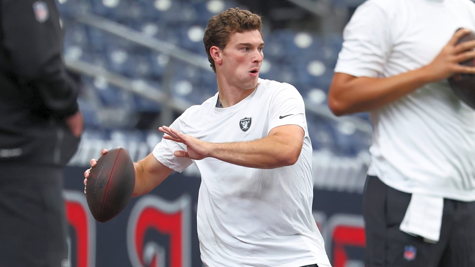 Raiders' Mendoza discusses lessons he learned vs. Texans