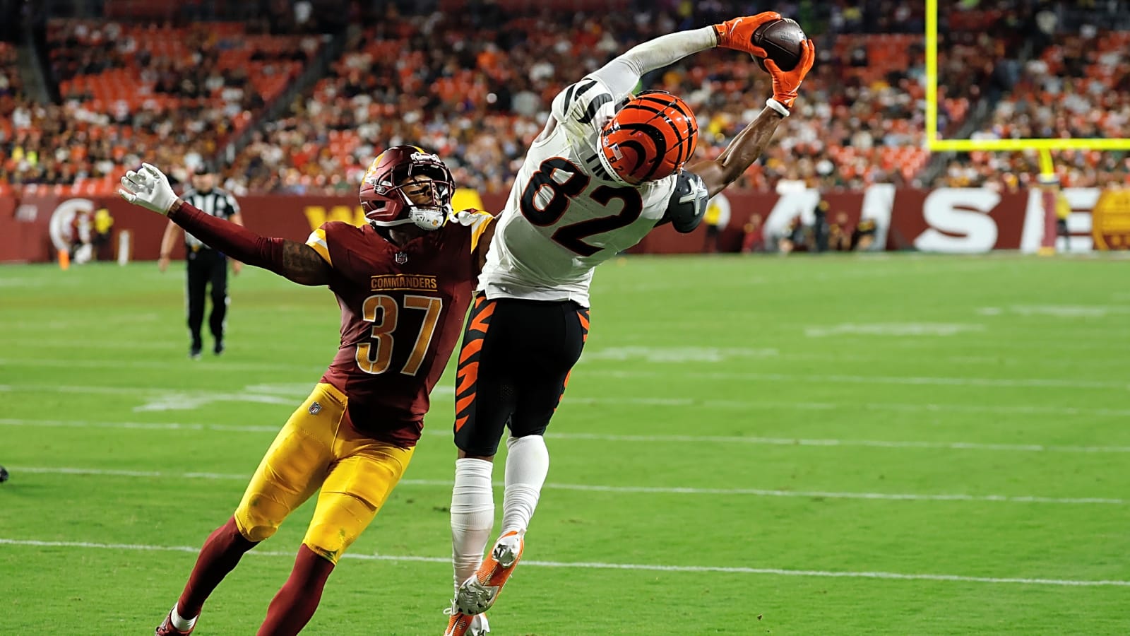 Unsung Bengals WR turns heads with incredible TDs vs. Commanders