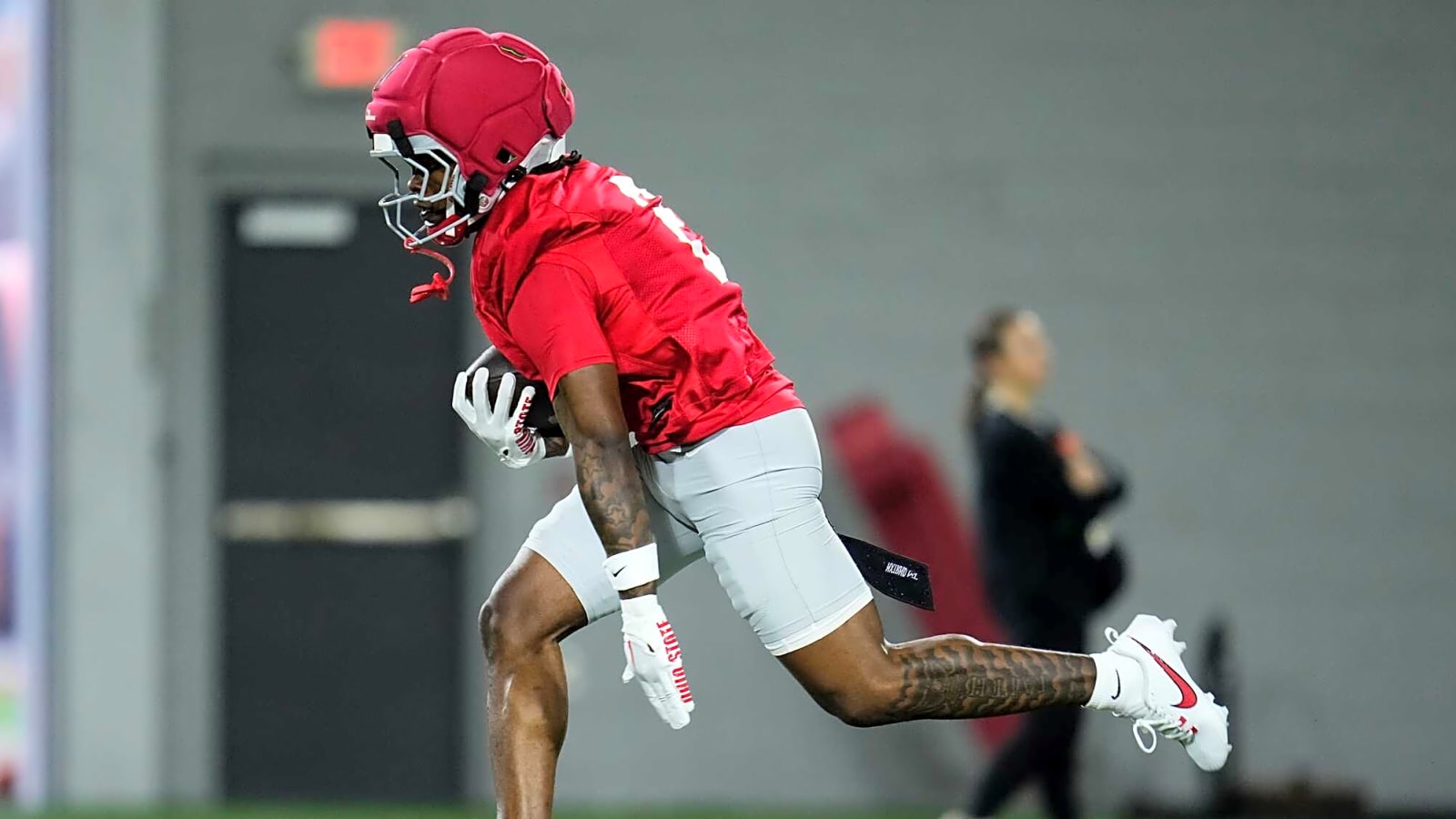 Ohio State football freshman Legend Bey is dealing with unfortunate development with the Buckeyes during the spring’s most important days