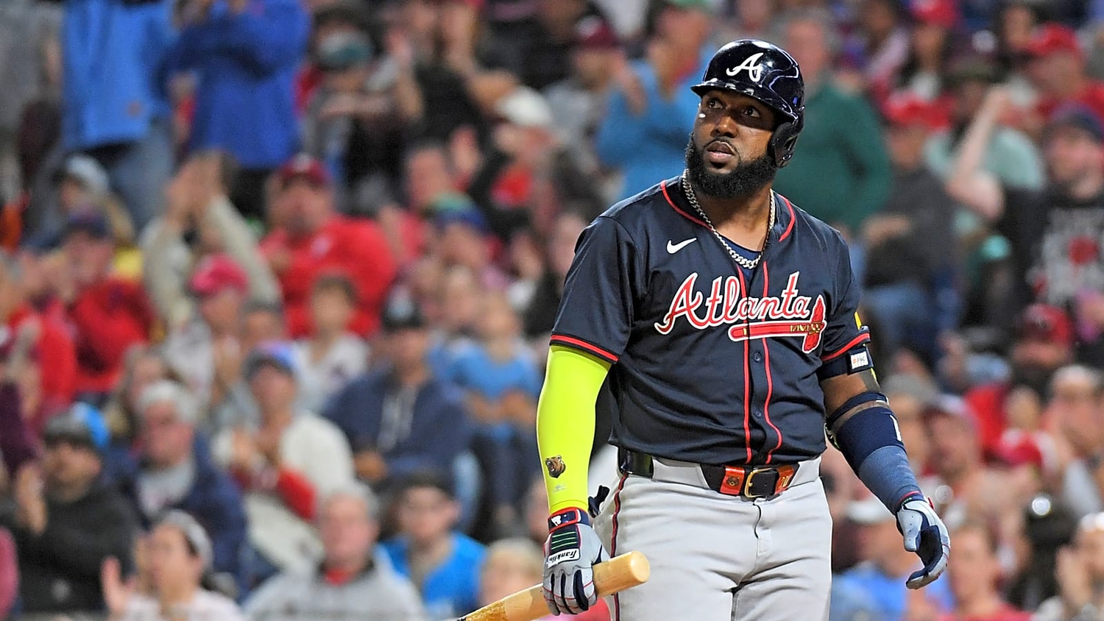 Braves slugger Marcell Ozuna has reportedly been battling a hip injury