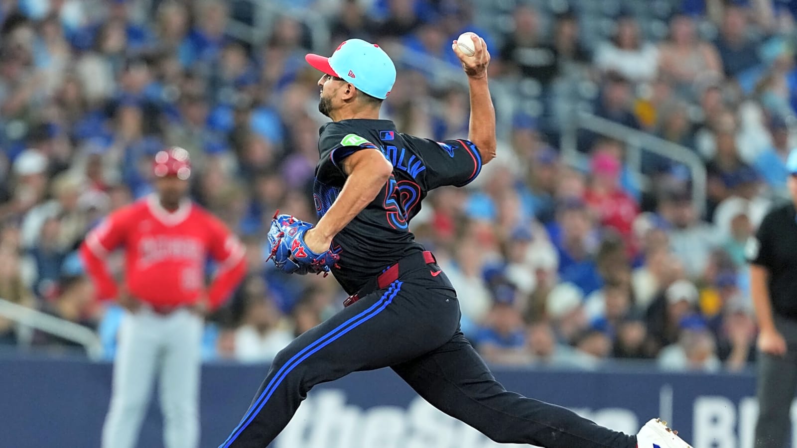 Blue Jays place Nick Sandlin on 15-day Injured List, recall Justin Bruihl