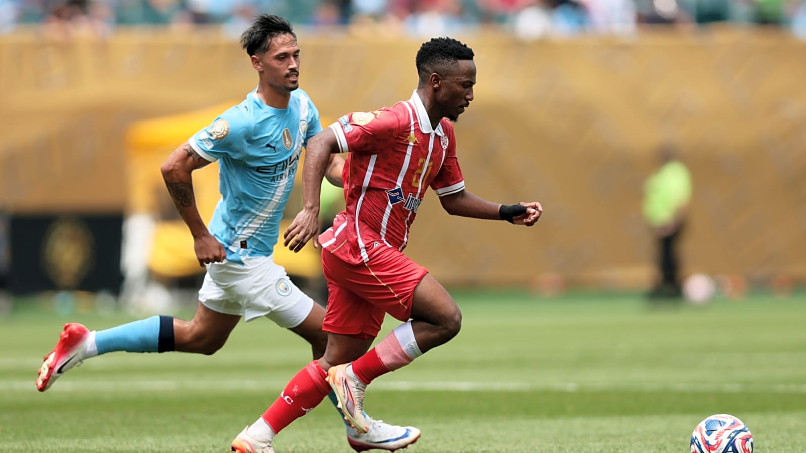 One of Manchester City’s summer signings had an impressive debut against Wydad AC
