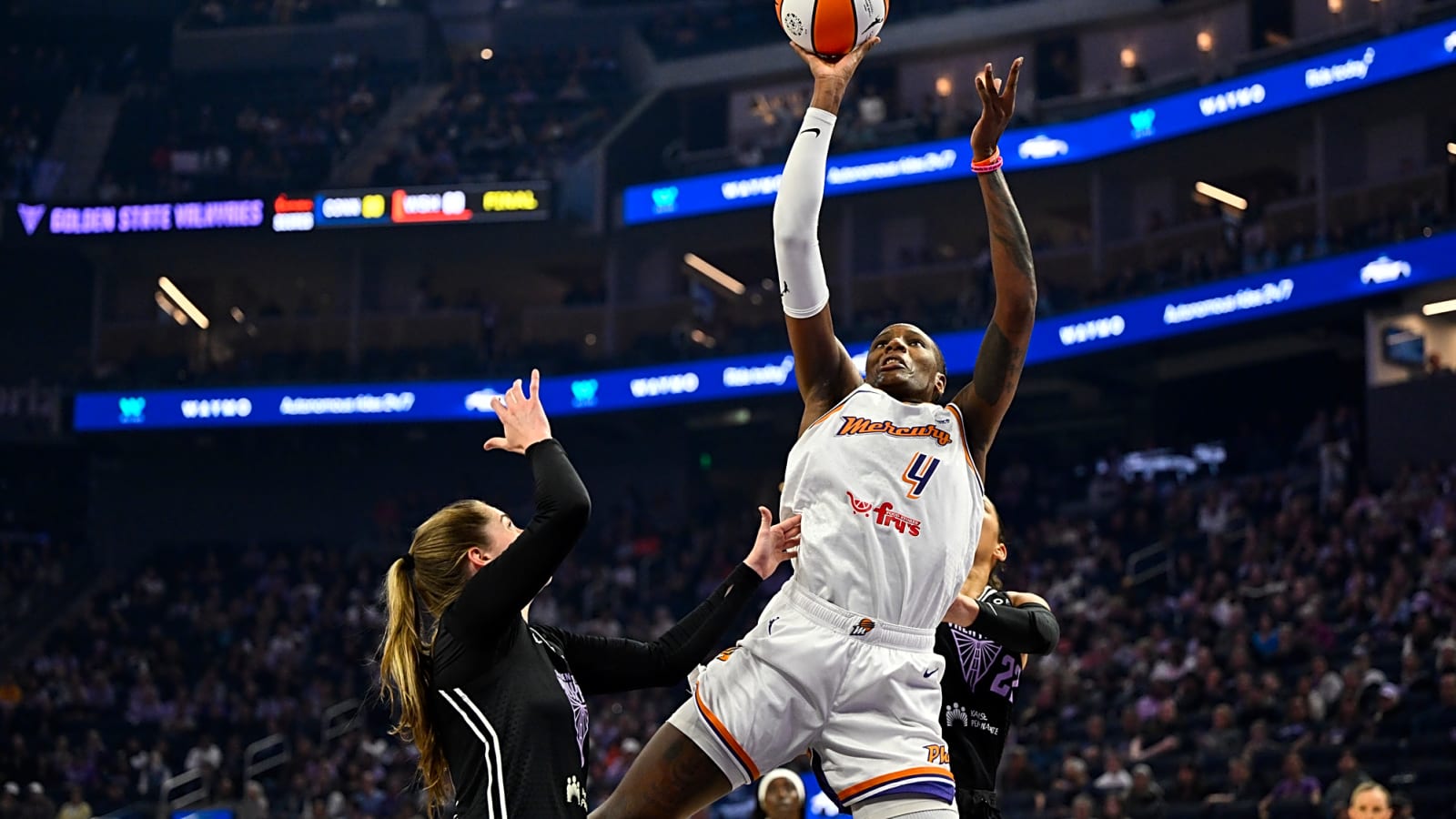 Mack’s perfect game helps Mercury defeat Golden State Valkyries