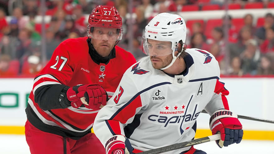Capitals To Evaluate Matt Roy For Injury