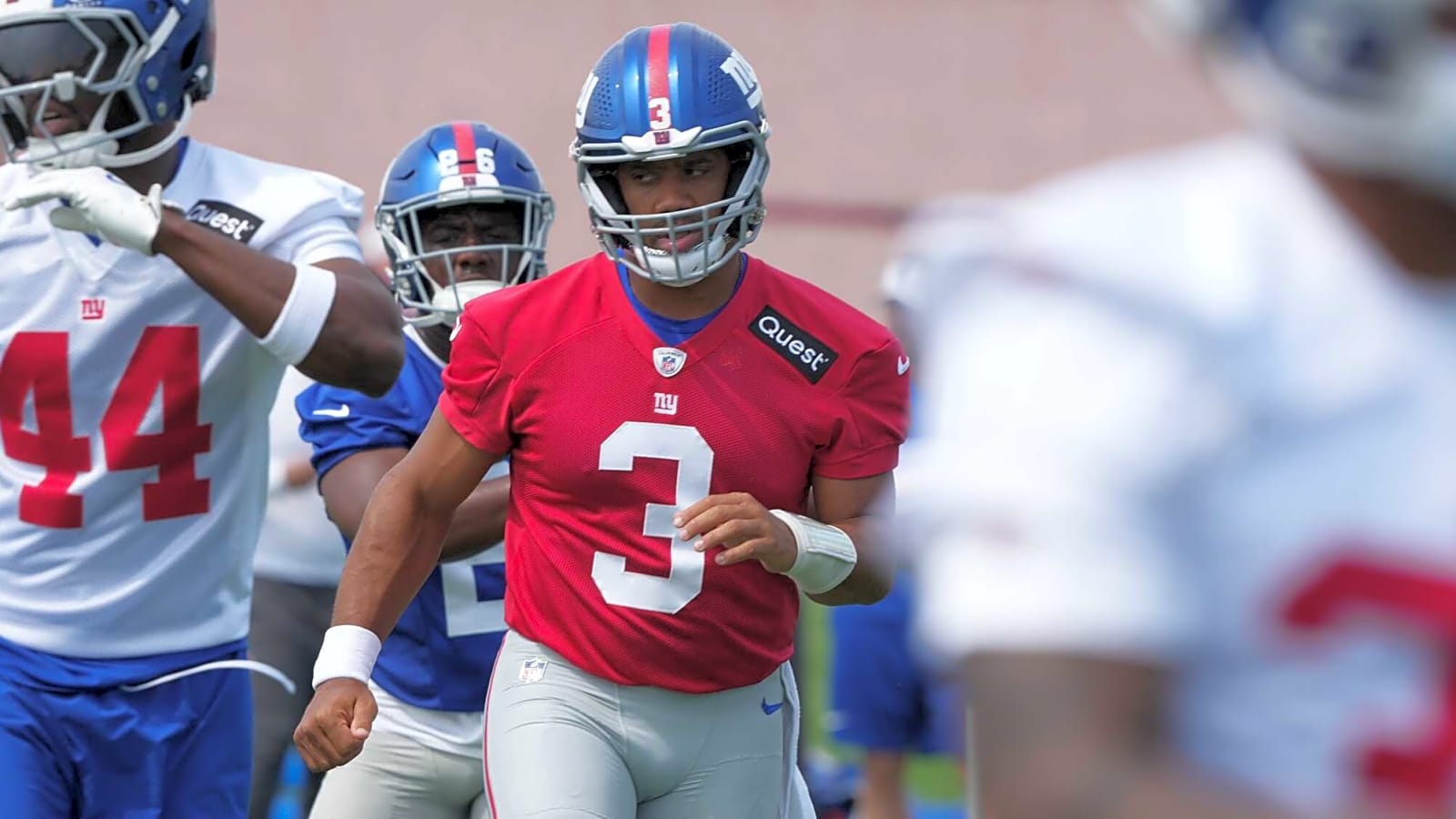 Giants WR reveals change in playing with Russell Wilson