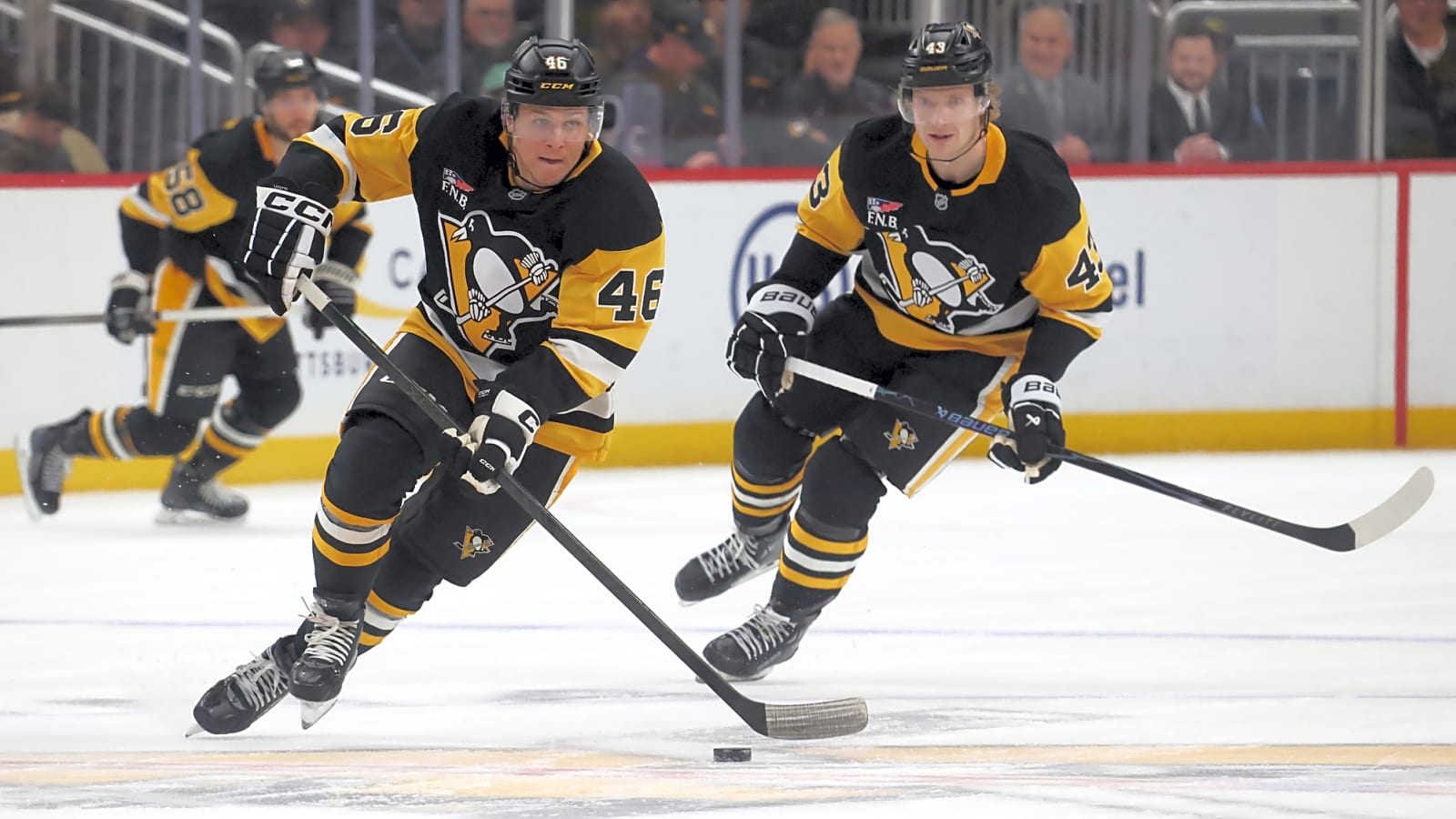 Penguins Activate Blake Lizotte, Waive Danton Heinen