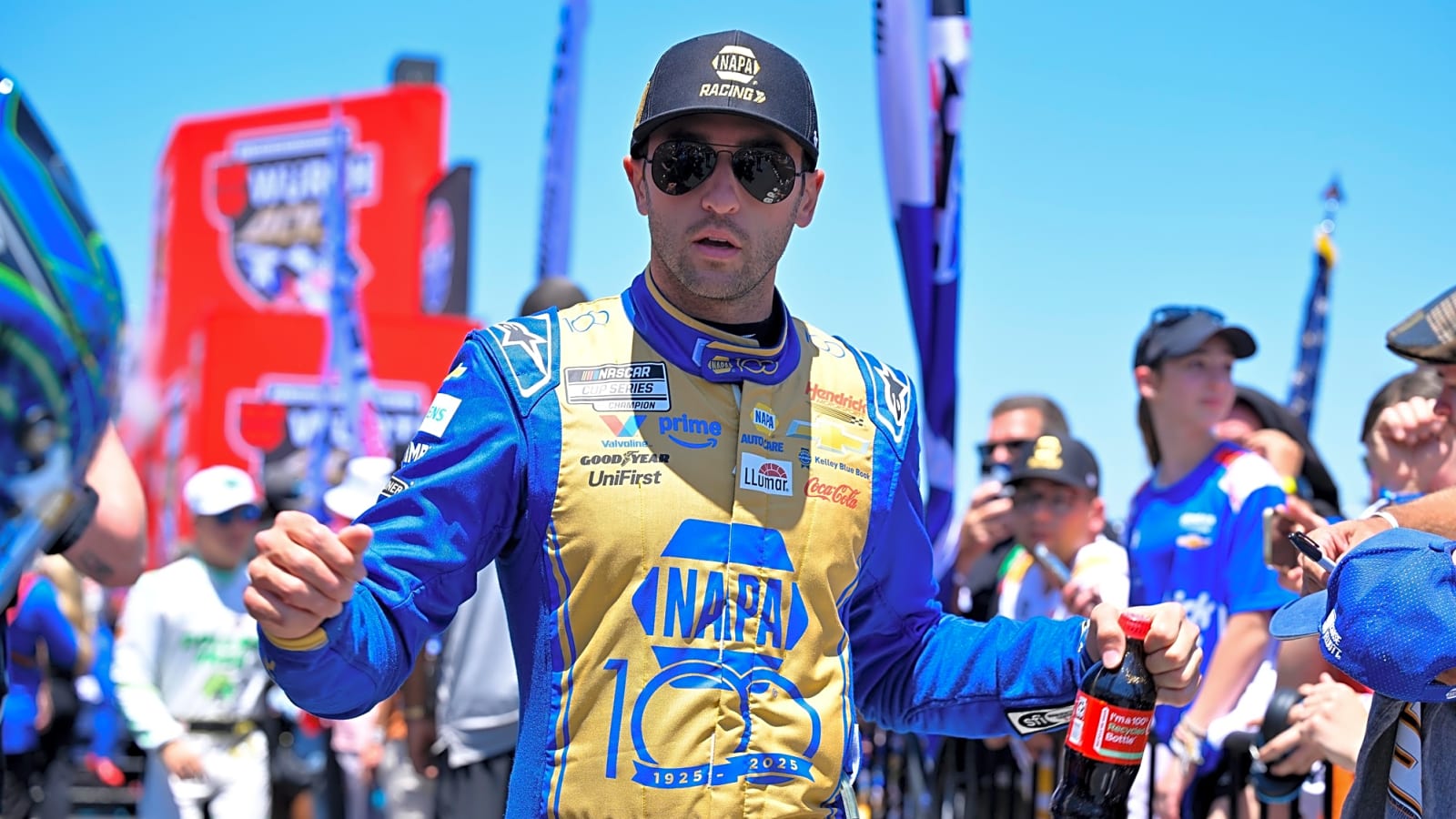 'It’s Not Normal for Us': Chase Elliott Not Really Buying Into the Idea of Podium Celebrations in NASCAR