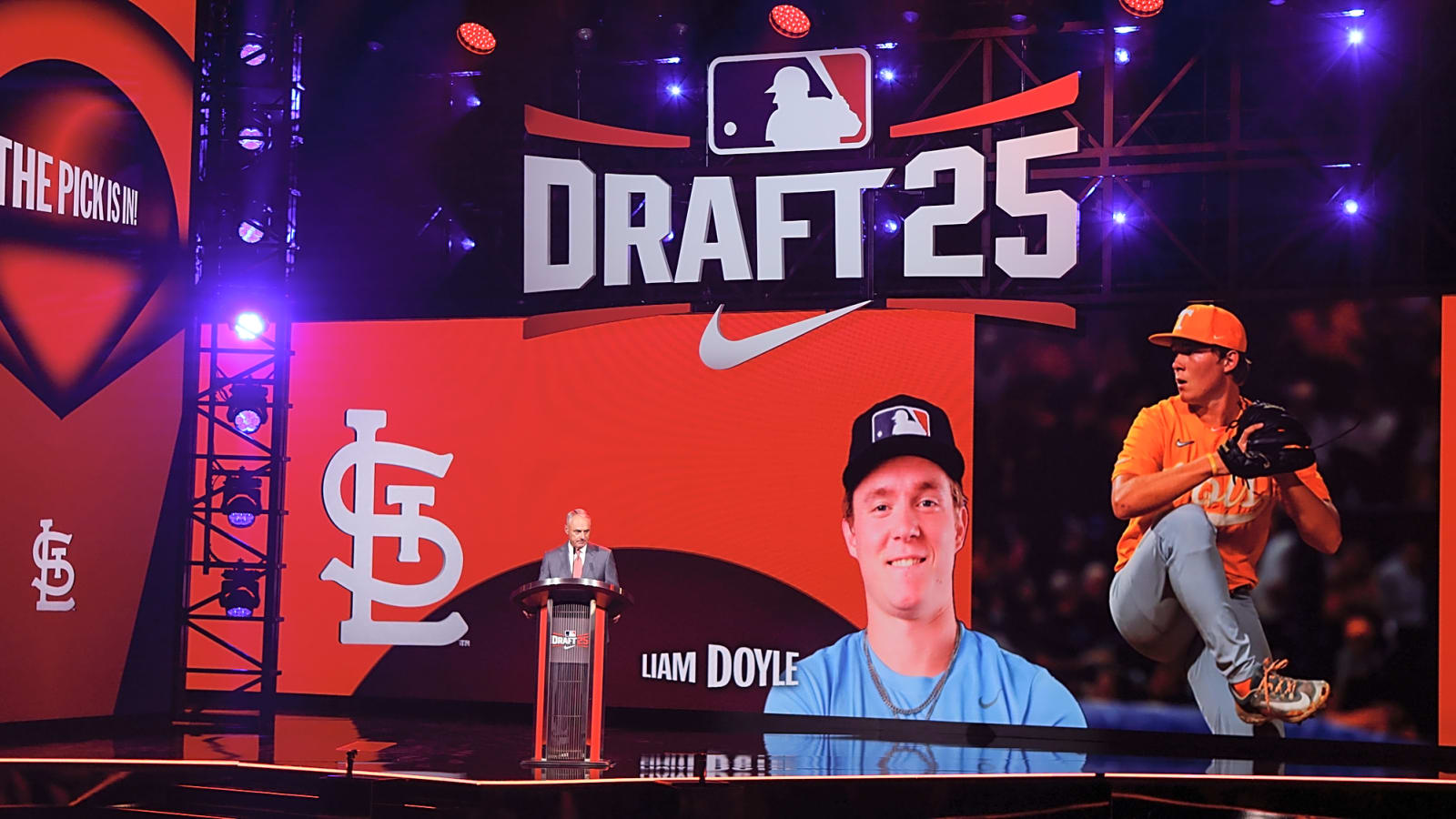 St. Louis Cardinals Select Liam Doyle Fifth Overall