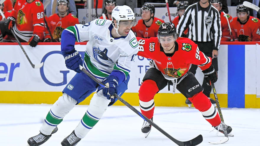 Canucks injury updates: Filip Chytil skating, Blueger and Demko week-to-week