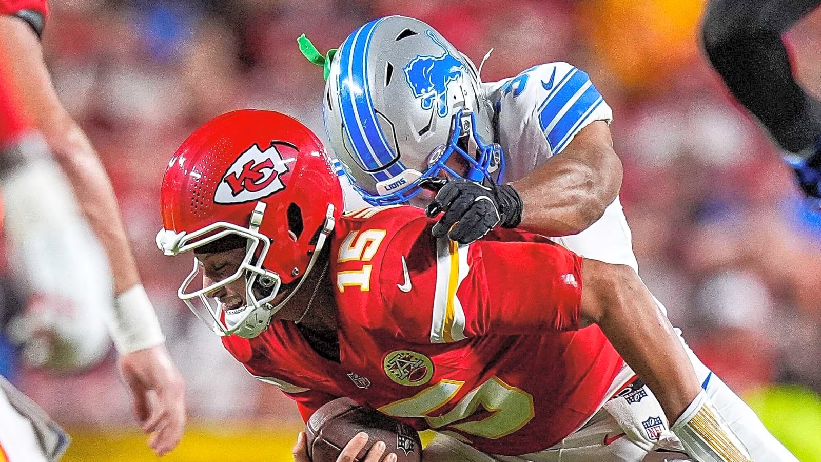 Lions’ Brian Branch hits JuJu Smith-Schuster in closing seconds of ‘SNF’