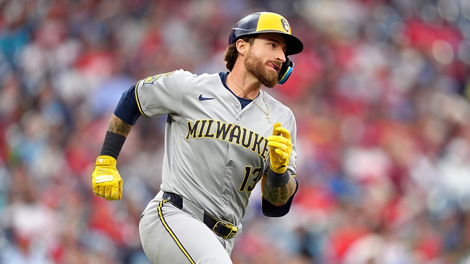 Brewers designate catcher Eric Haase for assignment
