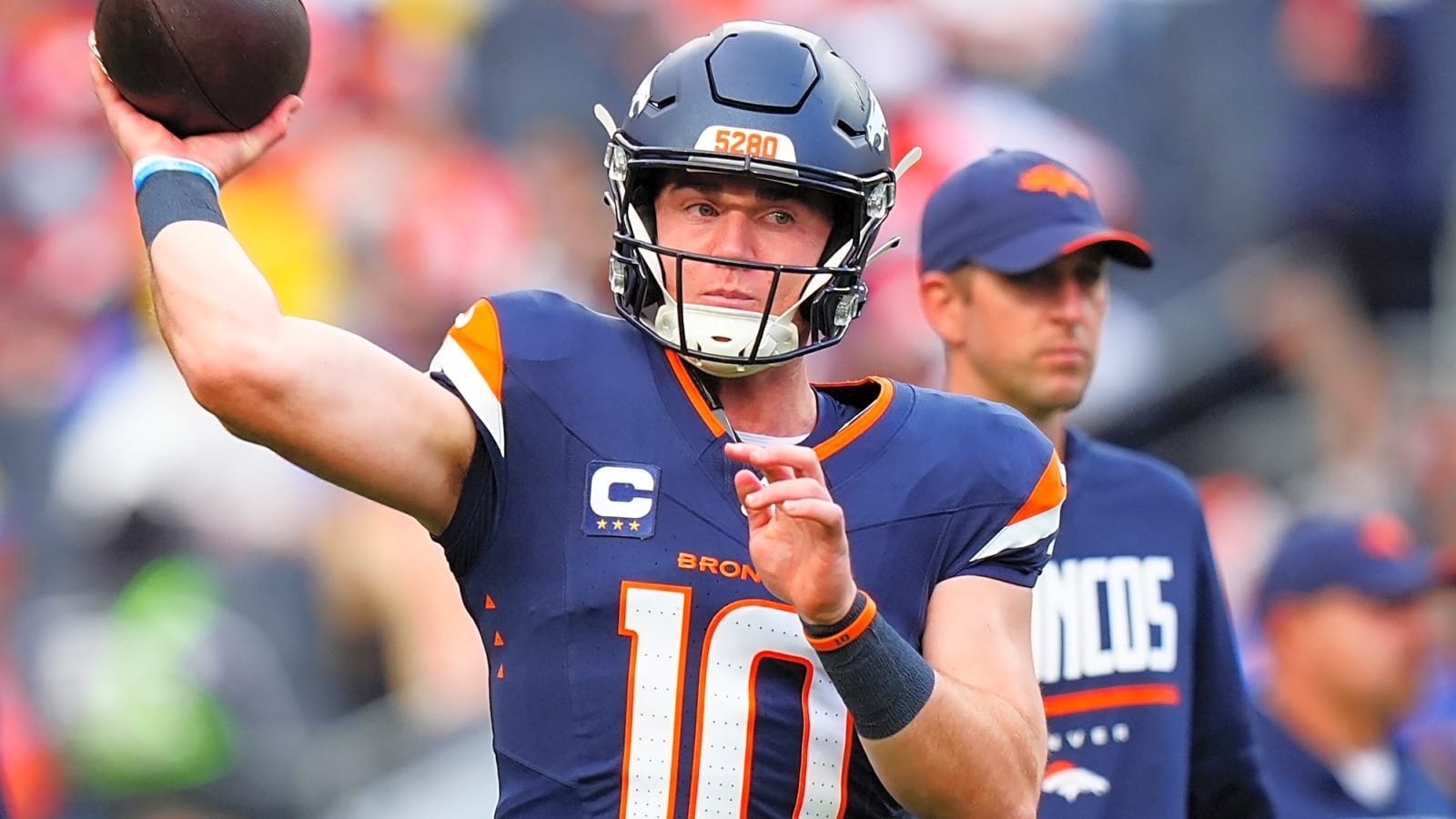 How do Broncos help QB Bo Nix overcome slow starts?