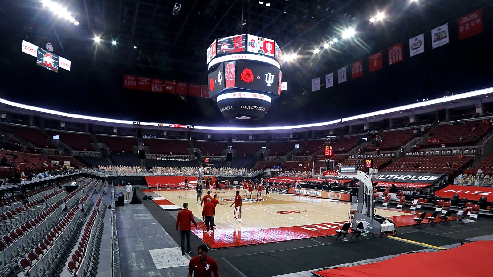 Ohio State unveils flashy new court design