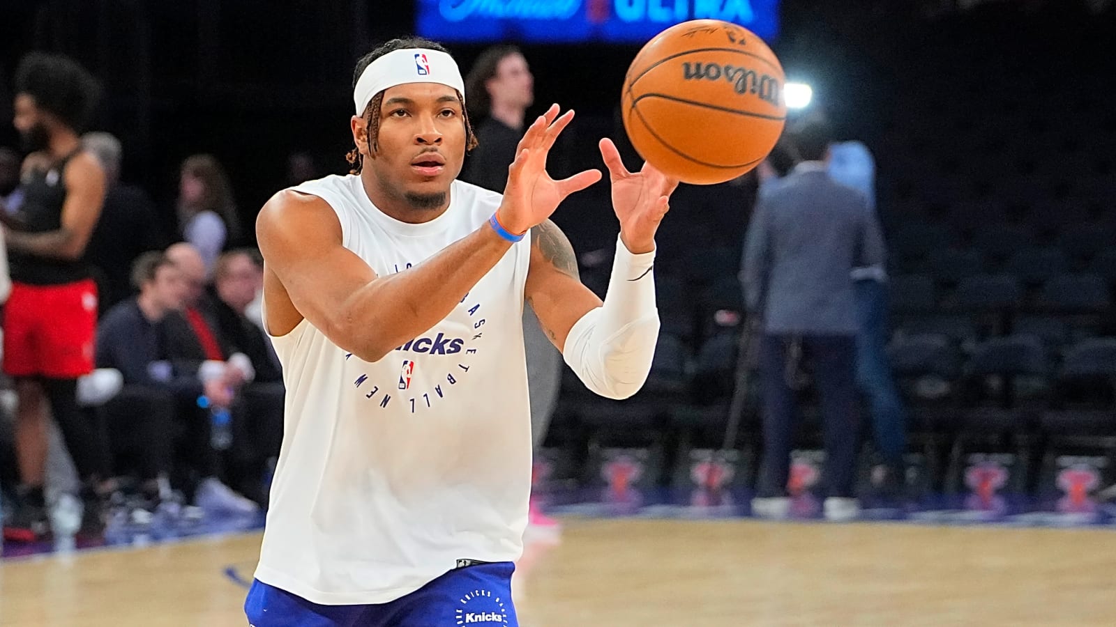 Knicks have spoken to teams about Pacome Dadiet