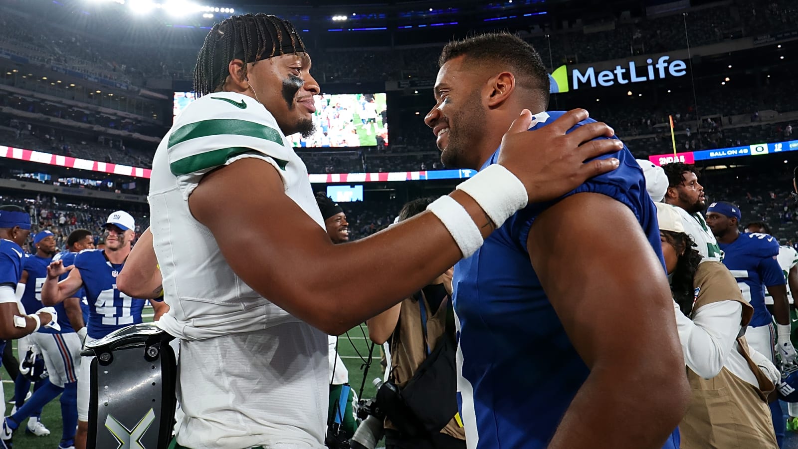 ‘Old Teammates Reuniting’: NFL Loves Justin Fields and Russell Wilson’s Postgame Handshake