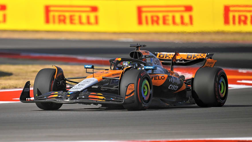 McLaren’s ‘Scratchcard’ F1 Design Debuts in Vegas as Revealed by Piastri