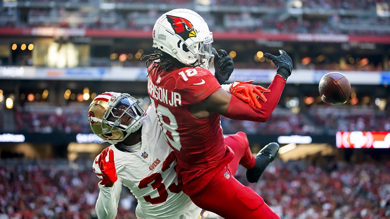 Cardinals’ Harrison Jr. sees upward trend in connection with Kyler Murray