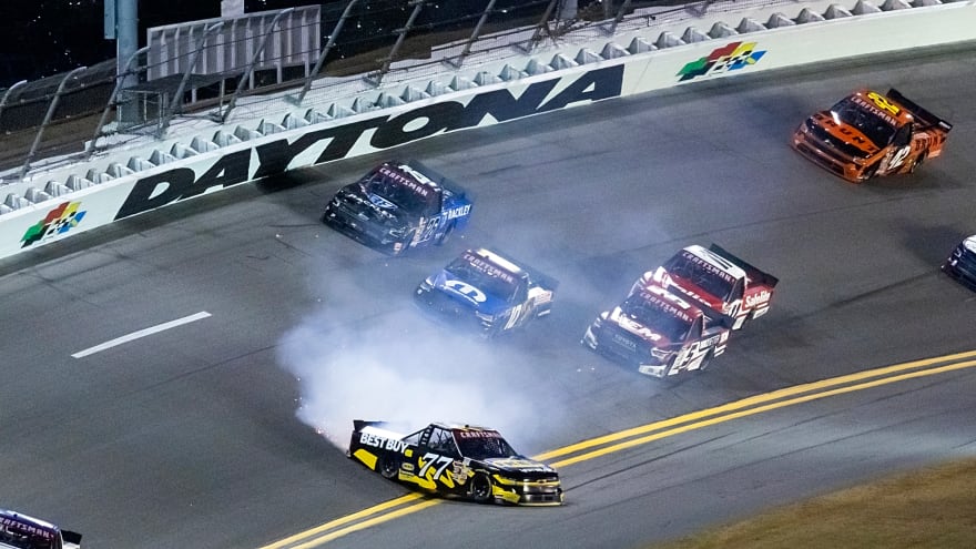 Carson Hocevar has awful night in NASCAR Truck race at Daytona