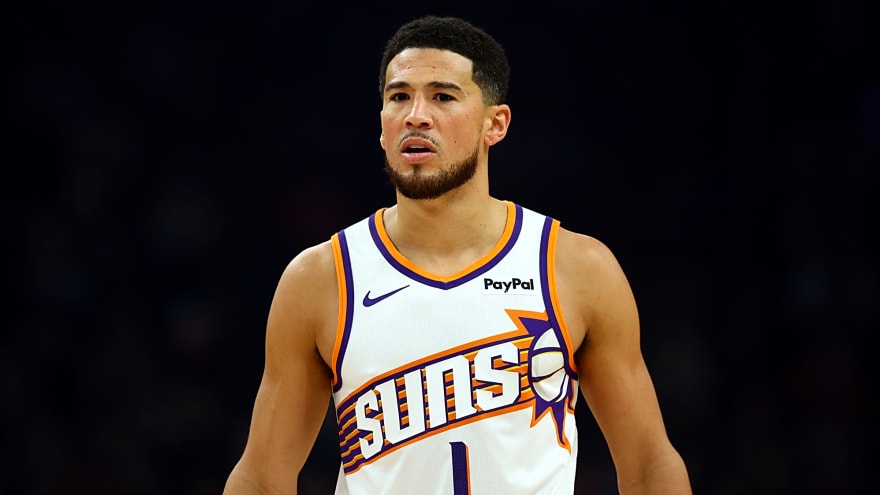 Devin Booker brings Michael Phelps, Chris Paul, and more stars for charity golf tournament