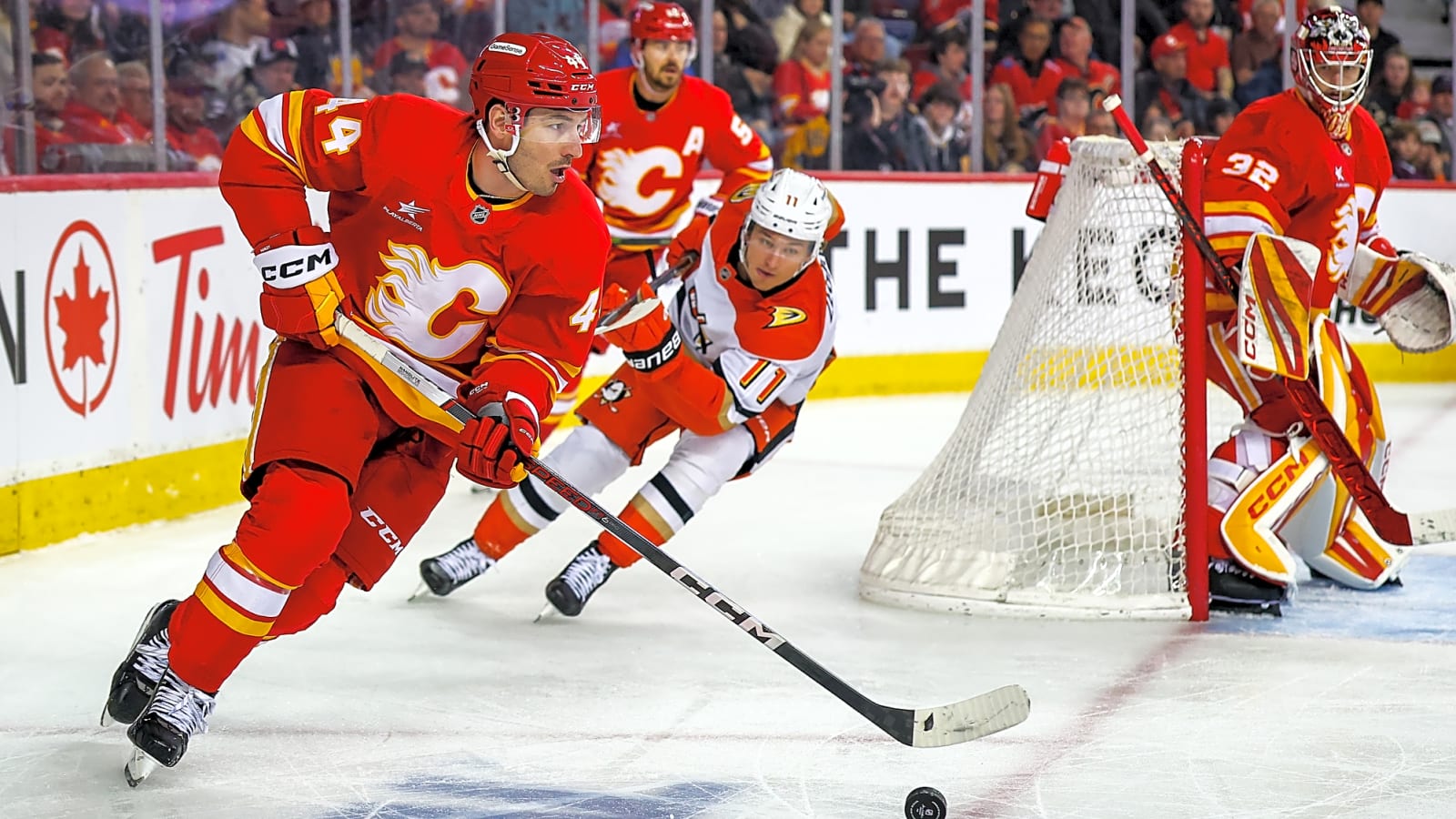 Flames re-sign Joel Hanley to two-year deal