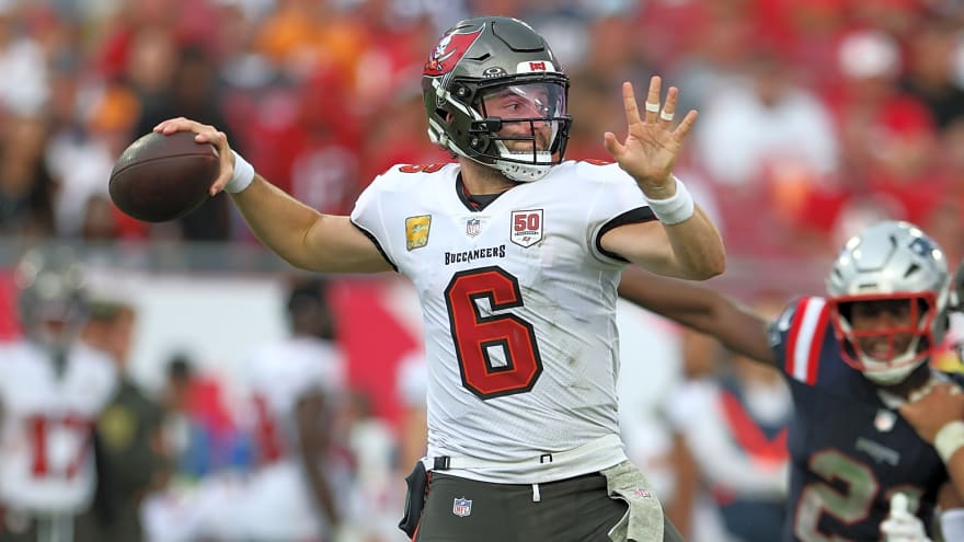 Predicted Stat Line for Buccaneers’ QB Baker Mayfield vs Buffalo