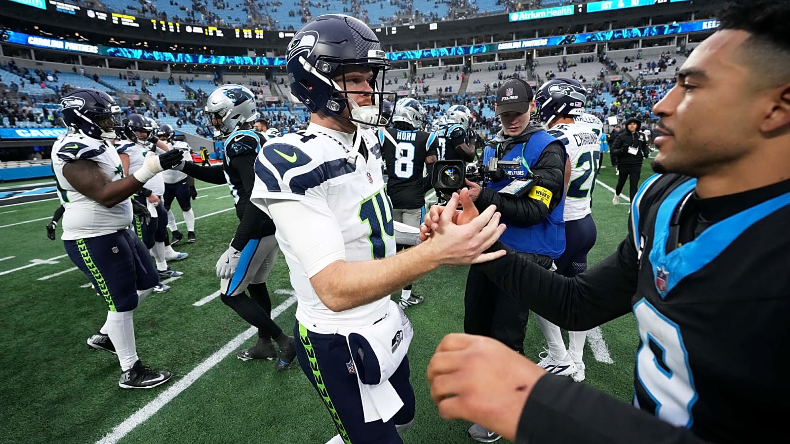 Sam Darnold joins elite company with latest Seahawks win