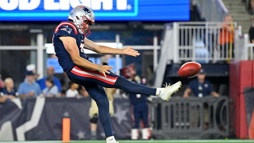 Patriots To Waive P Bryce Baringer