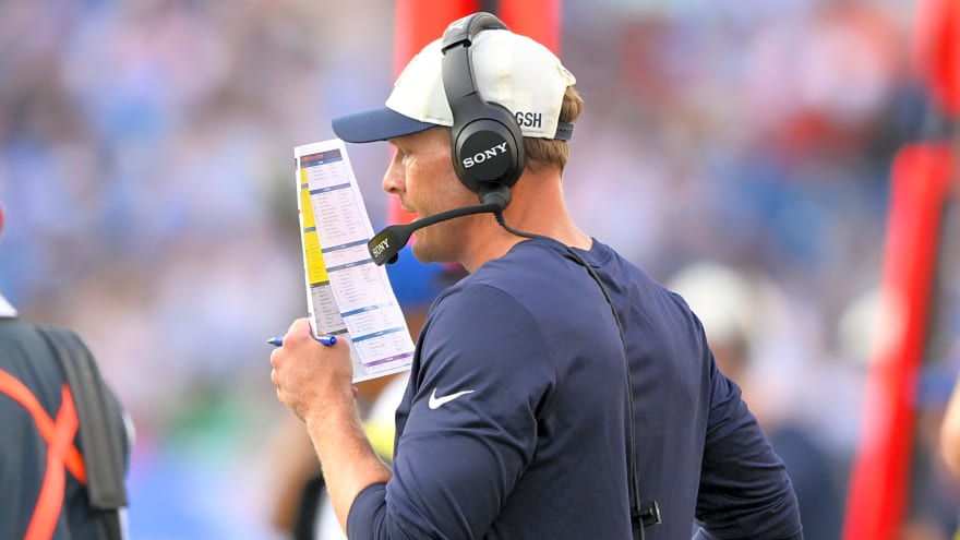 Bears HC Ben Johnson used one word to describe Caleb Williams