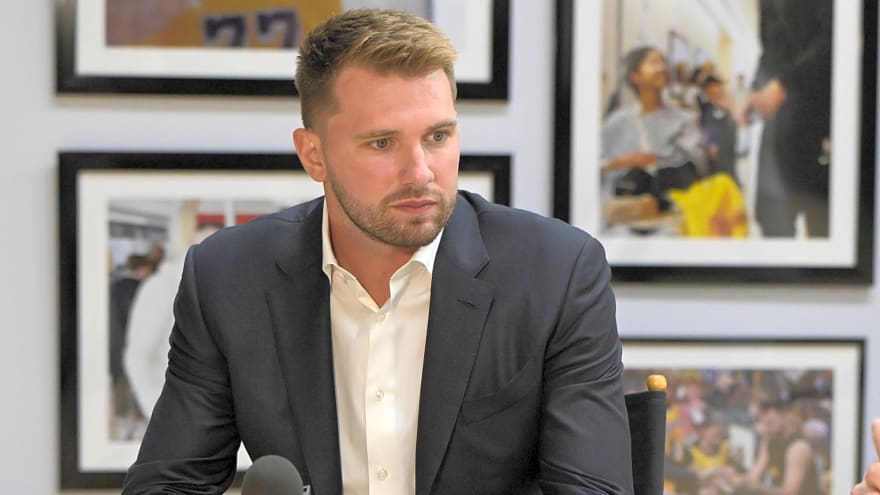 Lakers receive Luka Doncic injury scare