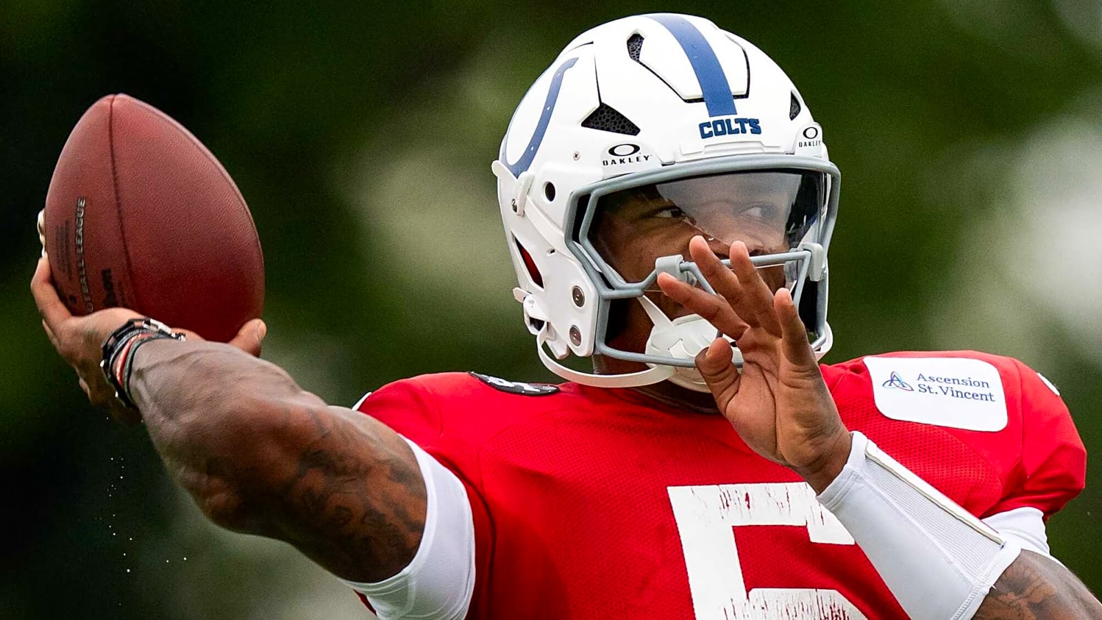 Former Florida Gators star QB Anthony Richardson suffered injury in preseason game gets good news as he battles for starting position