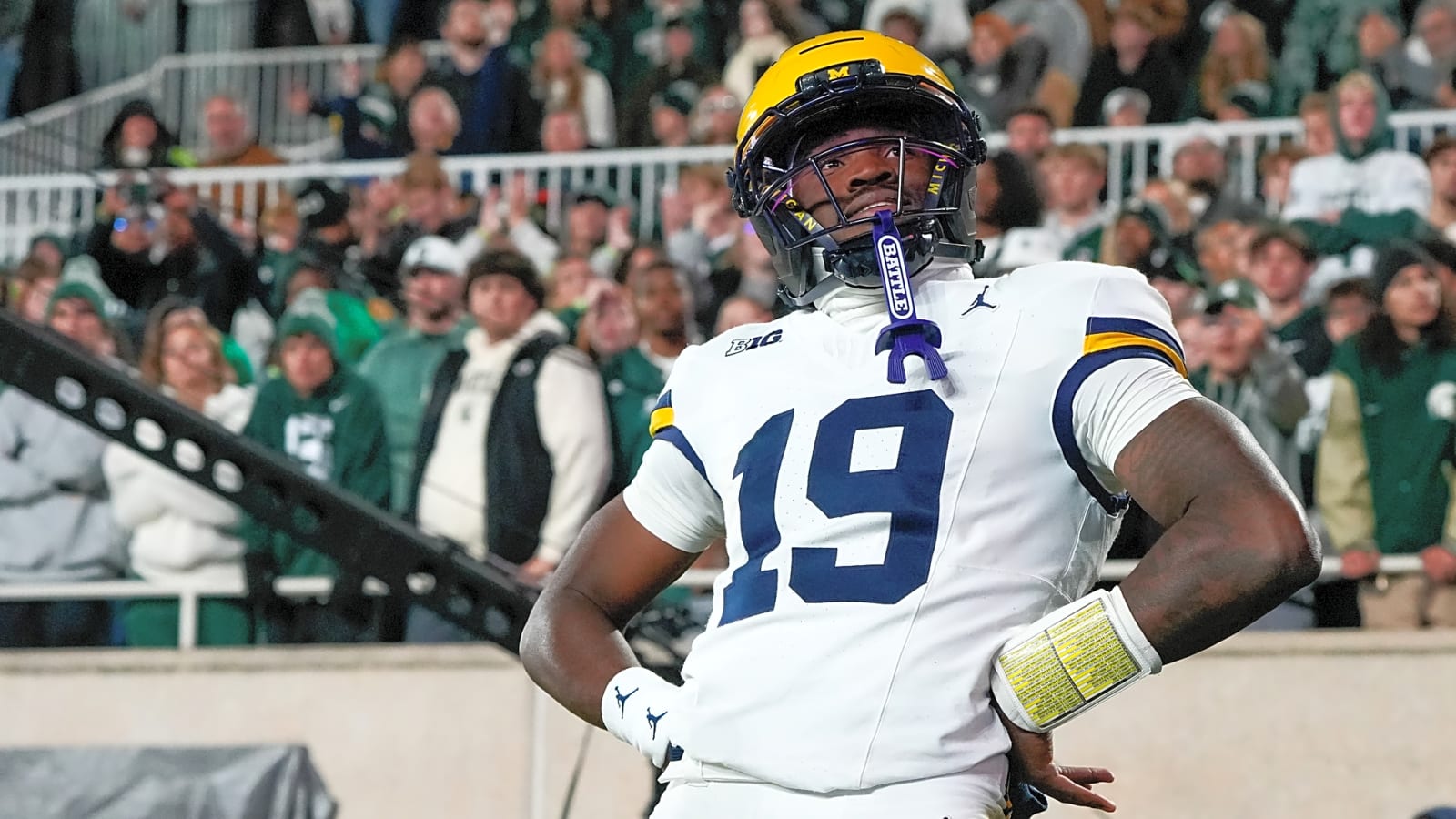 Michigan's Bryce Underwood Makes College Football 26 Themed Announcement