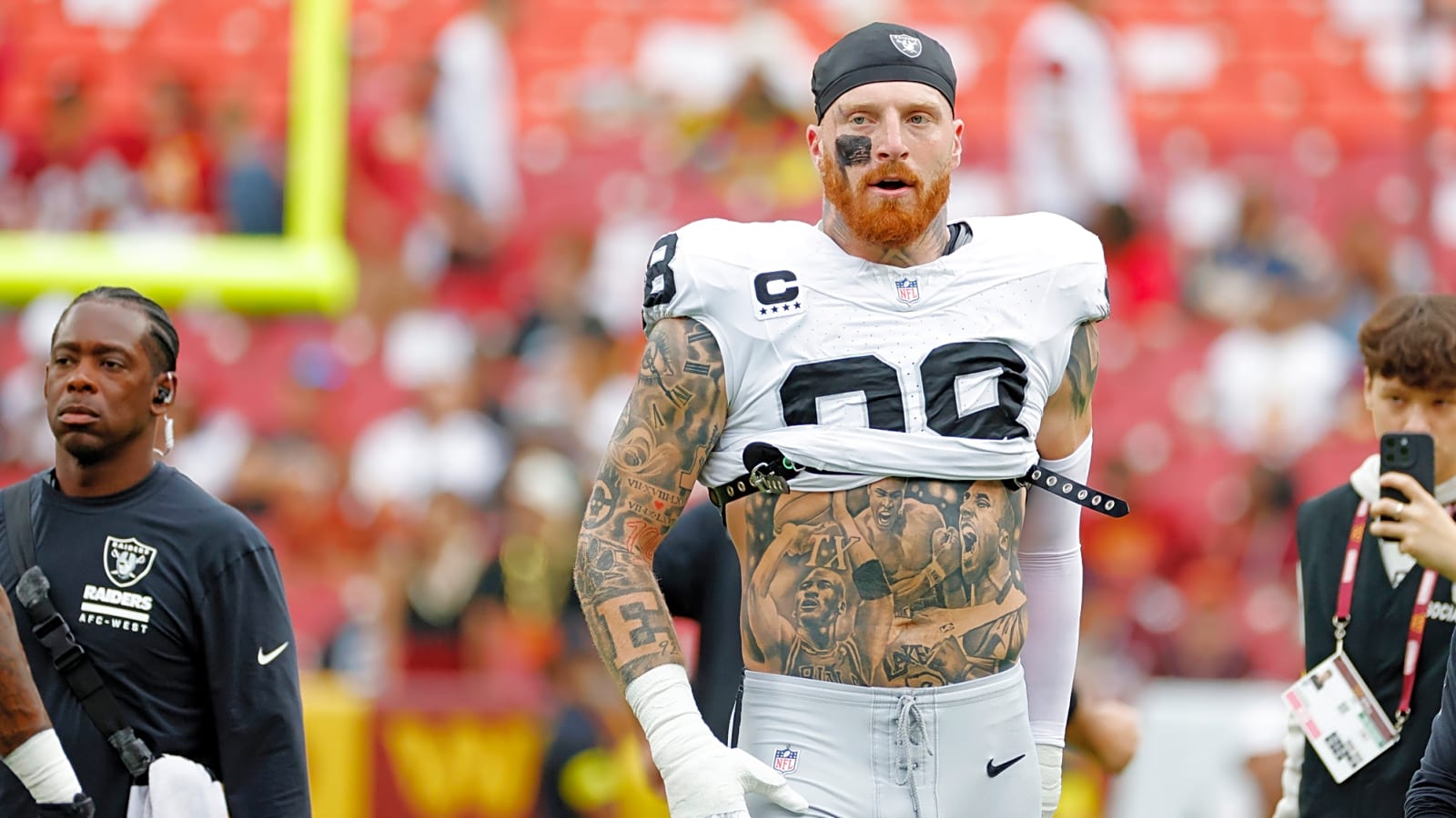Exclusive: Raiders’ Maxx Crosby Names Dream Teammate, Shouts Out Today’s Stars & All-Time Greats